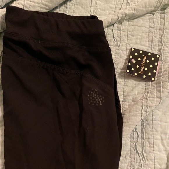 Heart soul black scrub pants - Picture 2 of 4